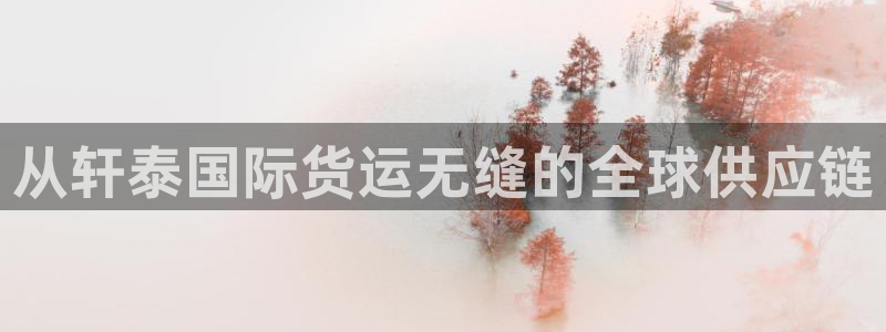 尊龙凯时：从轩泰国际货运无缝的全球供应链