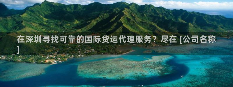 尊龙凯时家居是品牌吗：在深圳寻找可靠的国际货运代理服务？