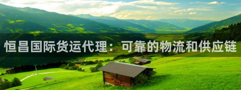 尊龙凯时手机版·(中国)官方网站：恒昌国际货运代理：可靠