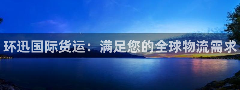 尊龙d88官网准认来就送38：环迅国际货运：满足您的全球